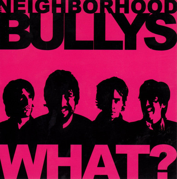 The Neighborhood Bullys : What? (CD, Album)